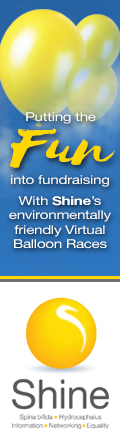 Shine's June fundraising race - Right Advertising Banner